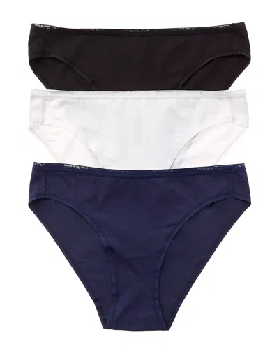 On Gossamer Dkny 3pk Bikini In Multi
