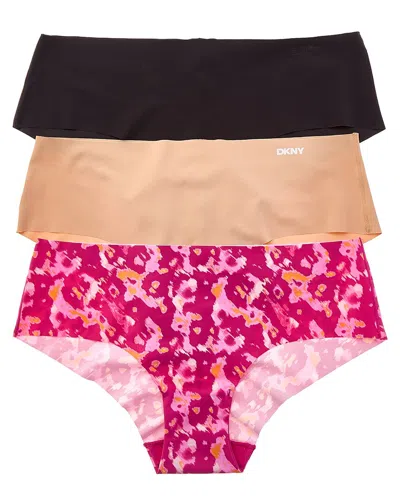 On Gossamer Dkny 3pk Laser-cut Anywhere Hipster In I126y-bkglwabstr