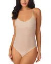 On Gossamer Heavenly Stretch Bodysuit In Champagne