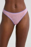 On Gossamer Mesh Hip G-string