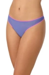 On Gossamer Mesh Hip G-string In Bajaj Blue
