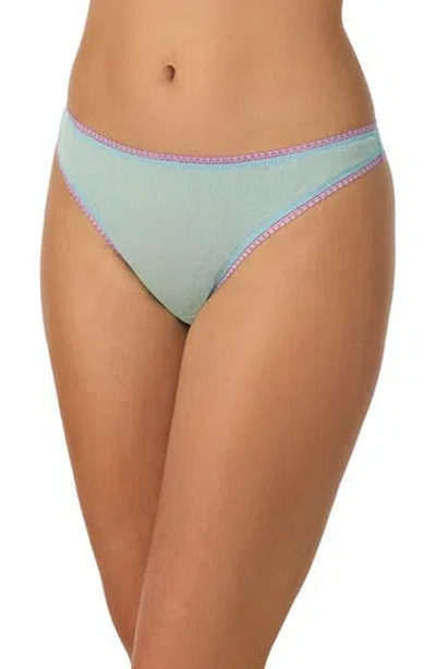 ON GOSSAMER ON GOSSAMER HIP-G MESH THONG