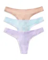 On Gossamer 3-pack Mesh Thongs