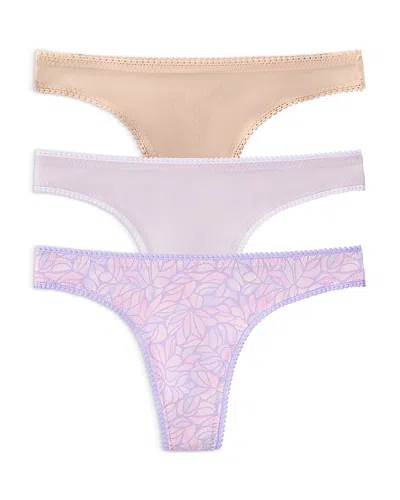 ON GOSSAMER HIP G THONGS, SET OF 3