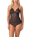 On Gossamer Luxe Lace Bodysuit In Black