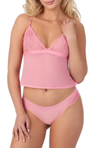 On Gossamer Luxe Lace Camisole In Pink