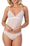 On Gossamer Luxe Lace Camisole In White