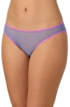 On Gossamer Mesh Hip Bikini In Bajaj Blue