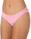 On Gossamer Mesh Hip Bikini In Pink