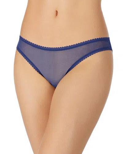 On Gossamer Mesh Hip Bikini In Blue