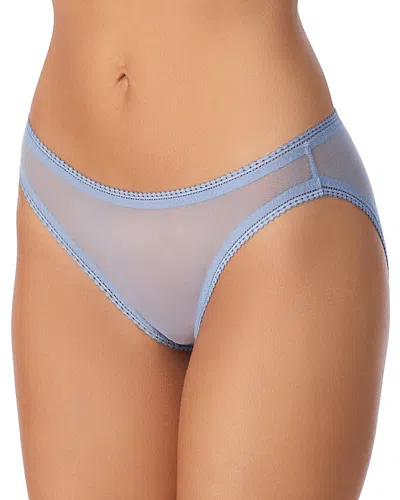 On Gossamer Mesh Hip Bikini In Blue