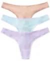 On Gossamer Mesh Hip G 3 Pack Underwear 3512p3 In Multi