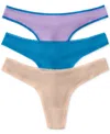 On Gossamer Mesh Hip G 3 Pack Underwear 3512p3 In Multi