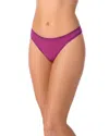 On Gossamer Mesh Hip G-string In Pink