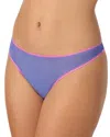 On Gossamer Mesh Hip G-string In Bajaj Blue