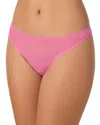 On Gossamer Gossamer Mesh Hip G Thong In Pink Cosmos