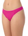 On Gossamer Mesh Hip G-string In Pink