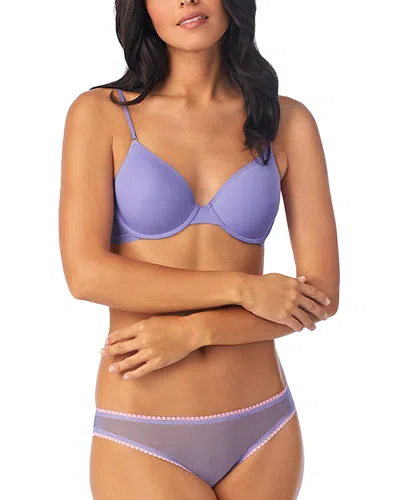 On Gossamer Next To Nothing Underwire T-shirt Bra In Iris