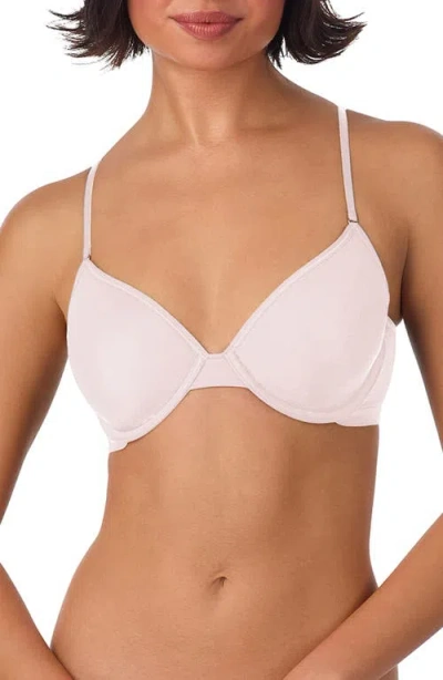 On Gossamer Next To Nothing Underwire T-shirt Bra In Purple
