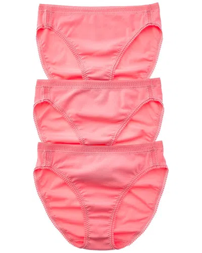 On Gossamer Ongossamer 2pk Cabana Hi-cut Panty In Pink