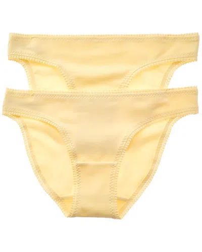 On Gossamer Ongossamer 2pk Hip Bikini In Yellow