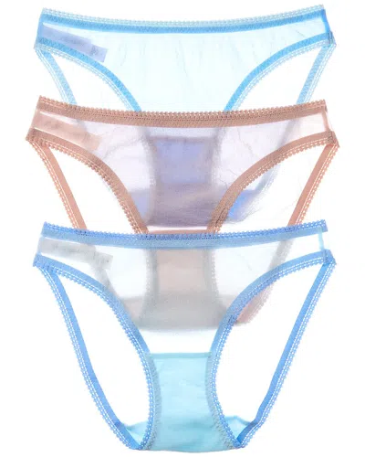 On Gossamer Ongossamer 3pk Hip Bikini In Multi