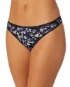 On Gossamer Printed Hipster Thong In Evening Blosson