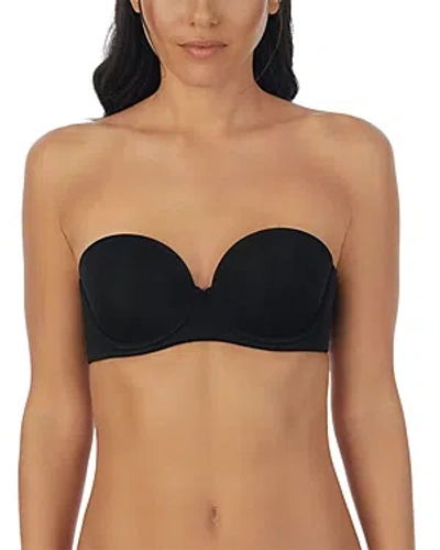 On Gossamer Strapless Plunge Bra In Black