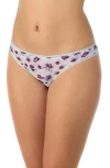 On Gossamer Triple Mesh Print Bikini