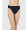On Gossamer Cabana Cotton Hi Cut Brief In Black