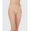 On Gossamer Cabana Cotton Hi Cut Brief In Neutral