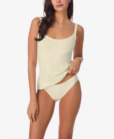 On Gossamer Women's Cabana Cotton Reversible Cami 1427 In Neutral
