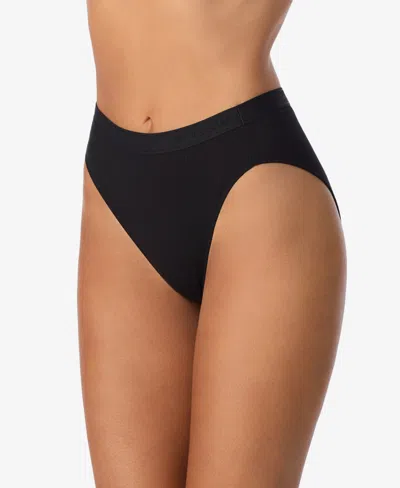 On Gossamer Women's Cabana Cotton Rib Hi-cut In Black