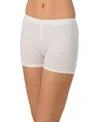 On Gossamer On Gassamer Cabana Cotton Rib Boxer Shorts In White