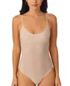 On Gossamer Heavenly Stretch Bodysuit In Champagne