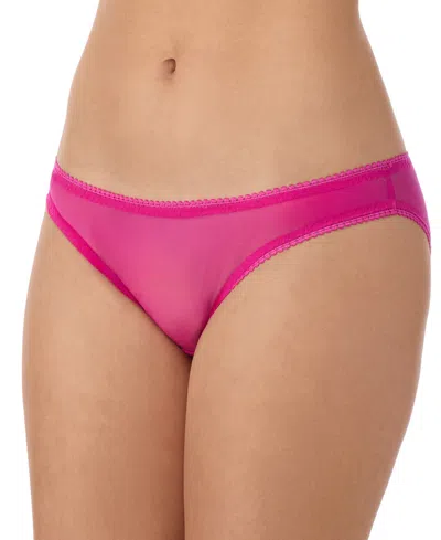 On Gossamer Women's Mesh Bikini Underwear 3202 In Pink