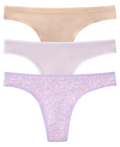 ON GOSSAMER WOMEN'S MESH HIP G 3 PACK UNDERWEAR 3512P3