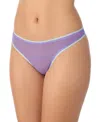 On Gossamer Women's Mesh Thong Underwear 3512 In Paslypurpl