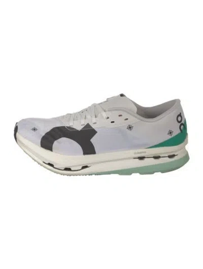Pre-owned On Graphic Print Athletic Sneakers In Purple