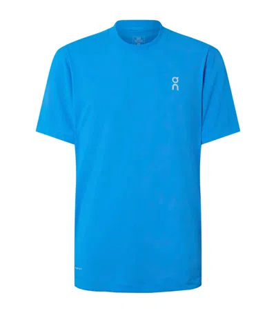 On Graphic Train T-shirt In Blue