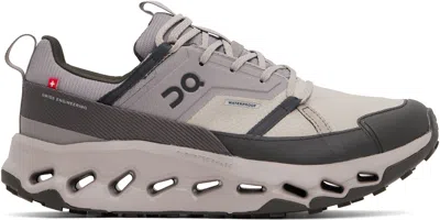 On Gray & Beige Cloudhoriz Waterproof Sneakers In Fog | Thorn