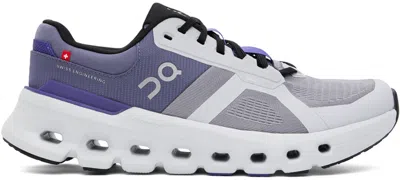On Cloudrunner 2 Mesh Running Sneakers In Gray