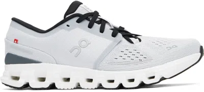 On Cloud X 4 Trainers In Glacier & Ste