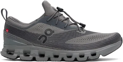On Gray Cloud X Z5 Sneakers In Asphalt - Ir