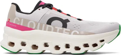 ON GRAY CLOUDMONSTER SNEAKERS