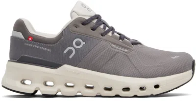 On Gray Cloudrunner 2 Waterproof Sneakers