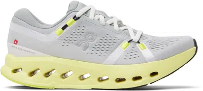 On Cloudsurfer 2 Rubber-trimmed Mesh Sneakers In Glacier | Limelight