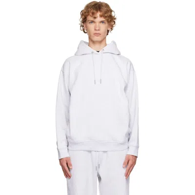On Gray Club Collective Hoodie In White