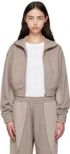 On Gray Fka Twigs Editi Club Cropped Hoodie