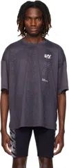 On Gray Performance Volt Running T-shirt In Gray